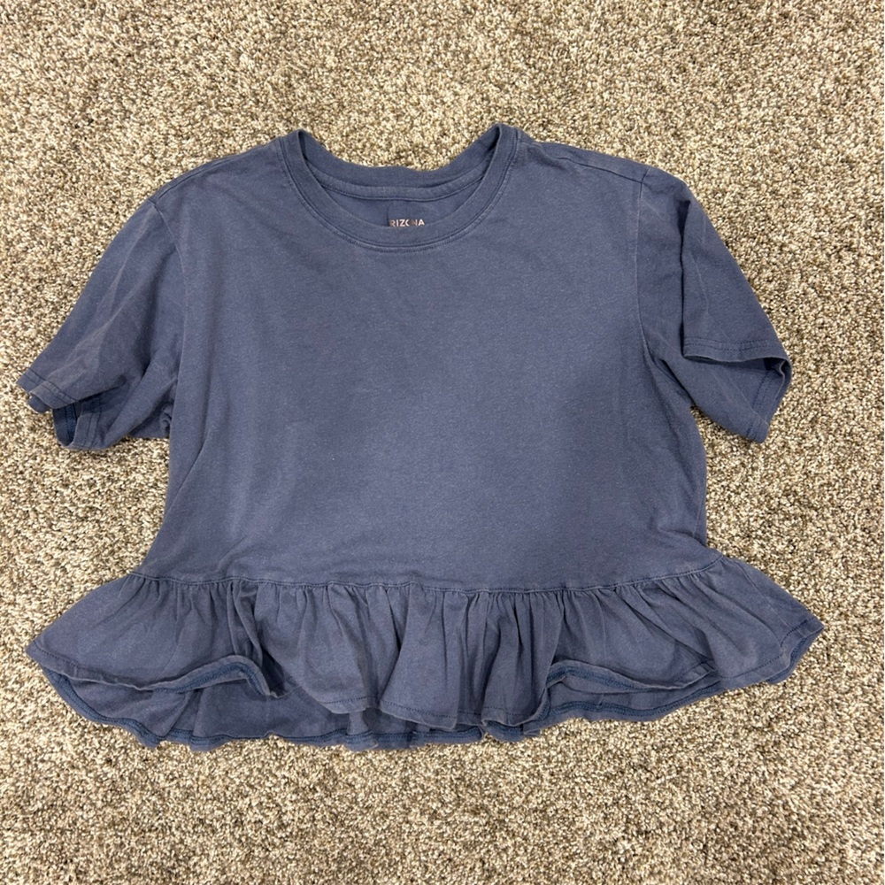 ruffle crop top